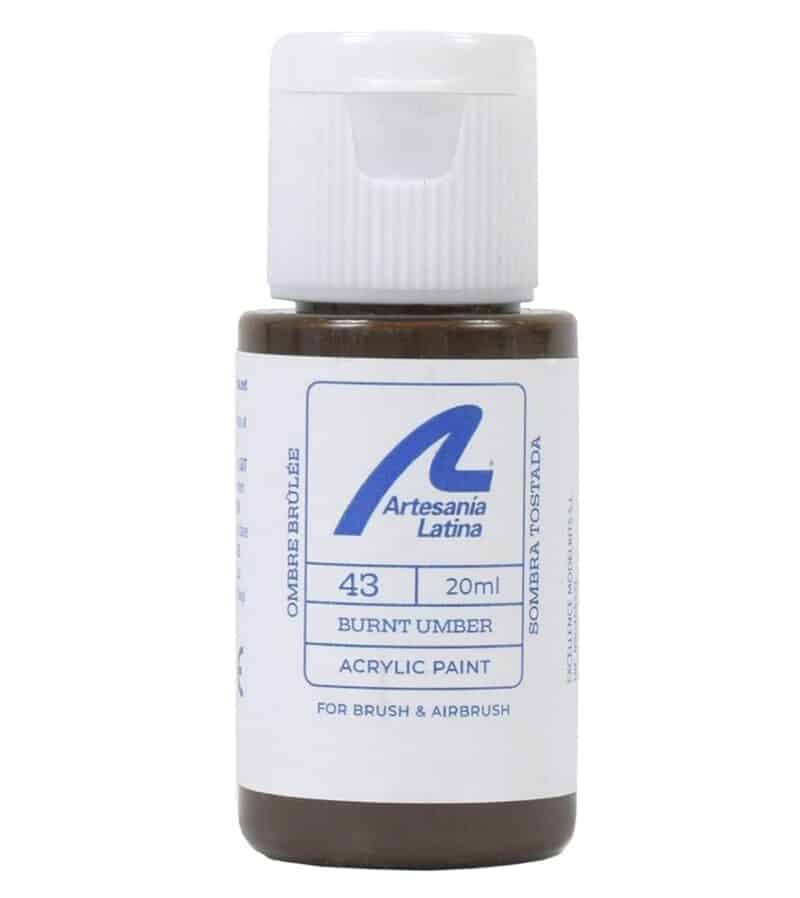 BURNT UMBER PAINT - 20ml