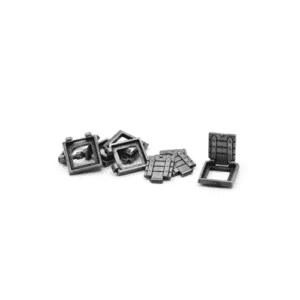 17007 - 9x9mm gun port