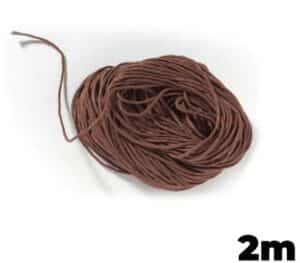 1,5mm brown thread