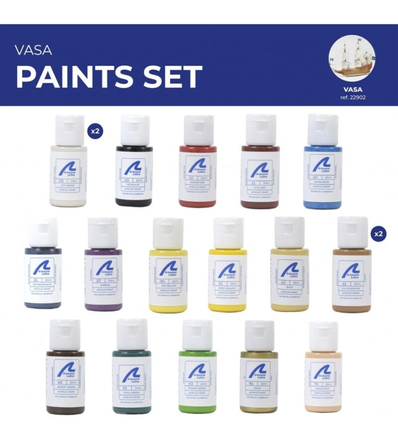 VASA PAINTS SET (18 x 20 ml)