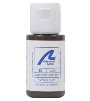 DARK RED LEATHER PAINT - 20ml