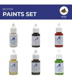 Paints Set for Ship Model: Dutch Fishing Boat Botter