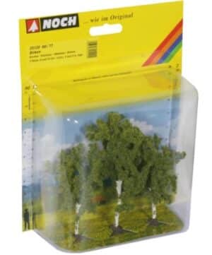 Birch Trees 3 pieces, 8 and 10 cm high