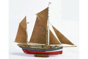 1:50 FD 10 YAWL -WOODEN HULL BB-701