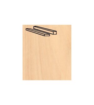 91133 BIRCH STRIPS 3 x 3 x 914 mm PACK 25 PCS