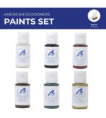 AMERICAN SCHOONERS PAINTS SET (6 x 20 ml)