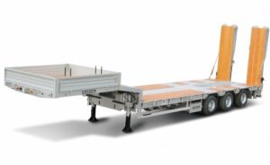 LOW LOADER TRAILER, 3 AXLES, FOR LORRY 1/14
