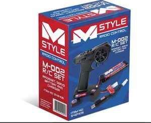 M-002 Mstyle R/C Set - Radioset, Servo, Battery and Charger