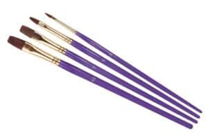 BRUSH SET FLAT (3/5/7/10)