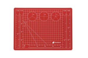 Cutting mat A4, Red