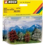 Bushes in blossom, 5 pieces, 3 - 4 cm high