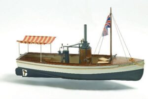 1:12 AFRICAN QUEEN - PLASTIC HULL