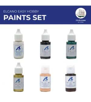 Paints Set for Ship Model: School Boat Juan Sebastian Elcano / Esmeralda