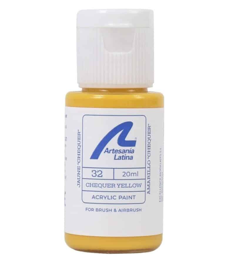 CHEQUER YELLOW PAINT - 20ml