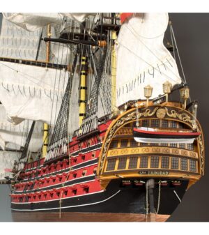 New Ship of the Line Santísima Trinidad. Wooden Model Ship Kit