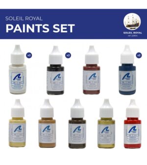 Paints Set for Ship Model: Soleil Royal