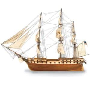 1/85 US FRIGATE USS CONSTELLATION 1798, Wooden Model Ship Kit