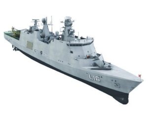 1:100 Absalon DK -Plastic hull -L16 / L17 decals