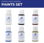 BASIC FISHING BOATS PAINTS SET (6 x 20 ml)