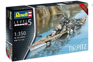REVELL German Battleship WWII Tirpitz 1:350 REVELL