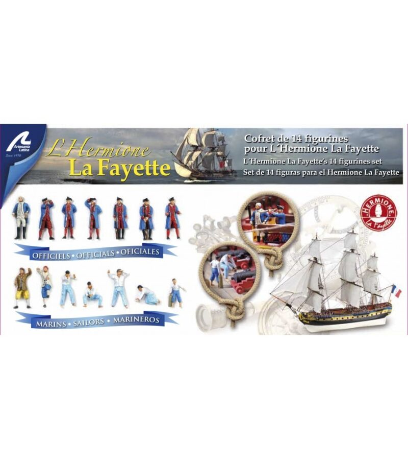 SET OF 14 DIE CAST FIGURINES - HERMIONE LAFAYETTE