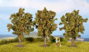 Apple Trees 3 pieces, 8 cm high