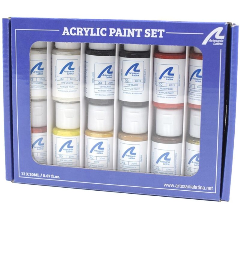 Paints Set for Ship Model: Vessel in Line Santísima Trinidad