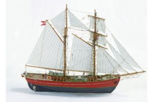 1:50 PURPLE DAN -WOODEN HULL