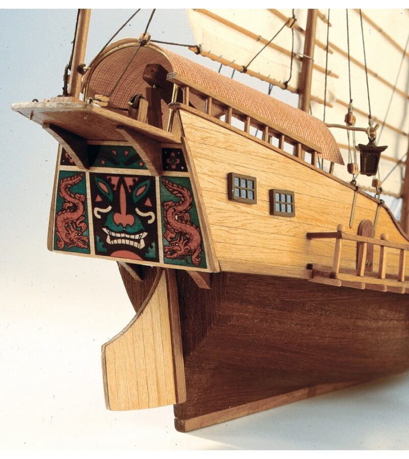 1/60 RED DRAGON CHINESE JUNK - Billede 3