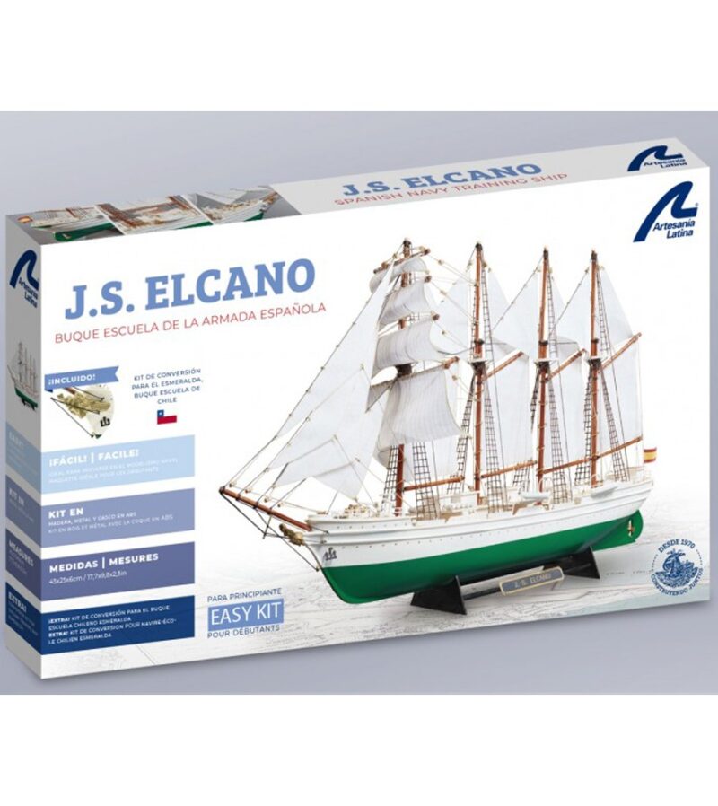 ARTESANIA EASY KIT 1/250 TRAINING SHIP J.S. ELCANO/ESMERALDA - Bilde 7