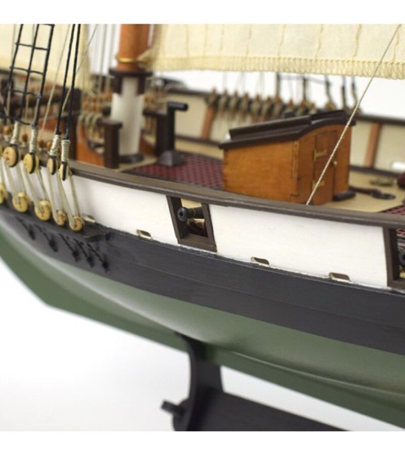 1:60. American Schooner Harvey Wooden Model Ship Kit - Bilde 10