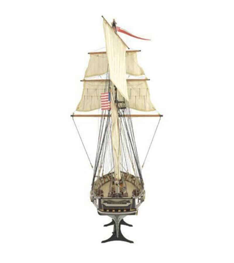 1:60. American Schooner Harvey Wooden Model Ship Kit - Bilde 16