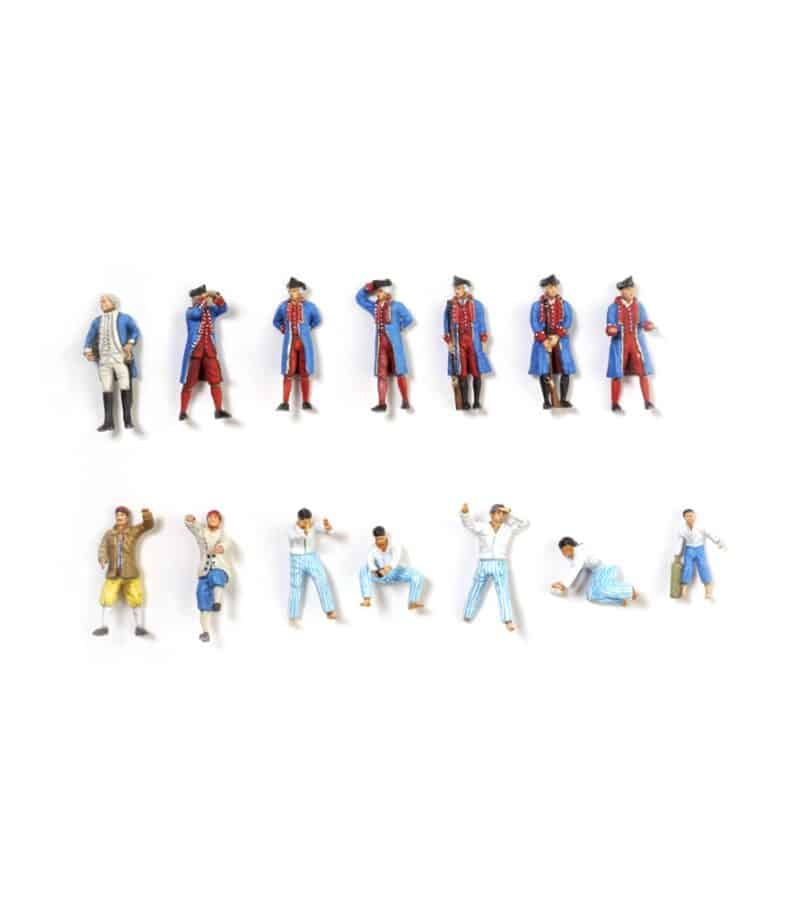 SET 14 DIE CAST FIGURINES - HERMIONE LAFAYETTE - Bilde 3