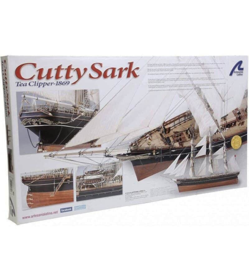 1:84 Tea Clipper Cutty Sark. Wooden Model Ship Kit - Bilde 7