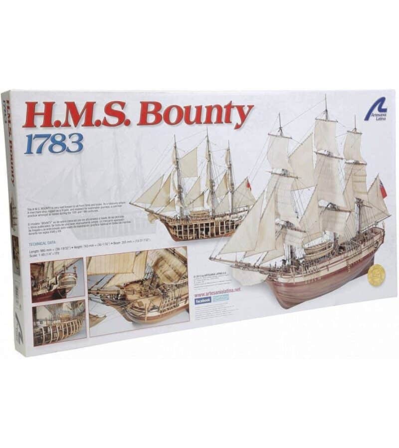 1:48 Frigate HMS Bounty, Wooden Model Ship Kit - Bilde 6