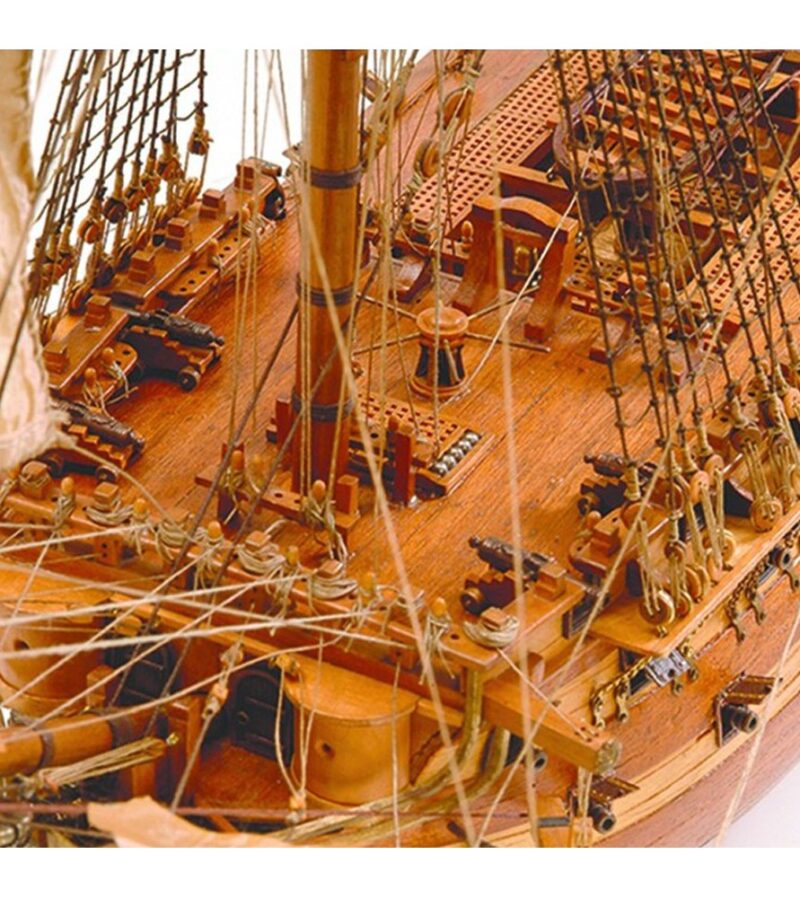 1:90 Vessel in Line San Juan Nepomuceno, Wooden Model Ship Kit - Bilde 4