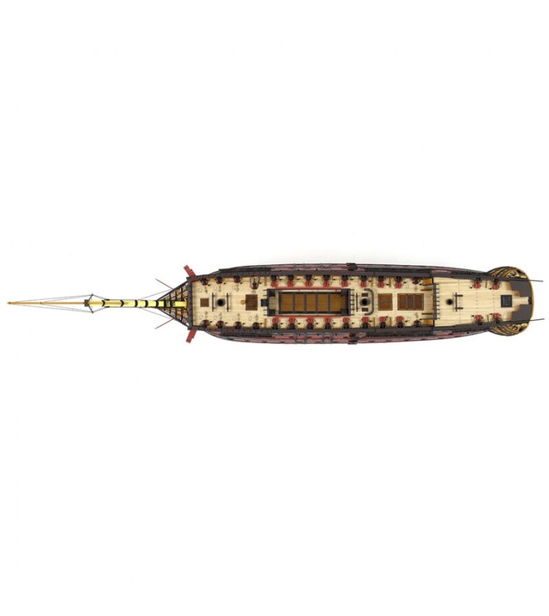 New Ship of the Line Santísima Trinidad. Wooden Model Ship Kit - Bilde 3