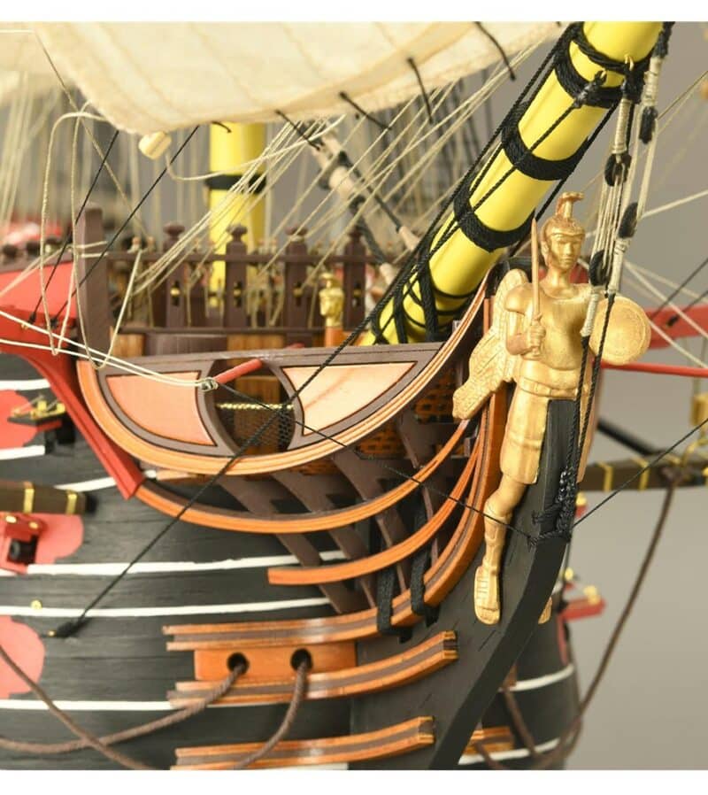 New Ship of the Line Santísima Trinidad. Wooden Model Ship Kit - Bilde 6