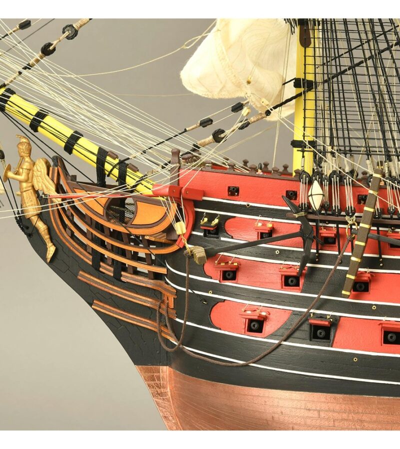 New Ship of the Line Santísima Trinidad. Wooden Model Ship Kit - Bilde 7