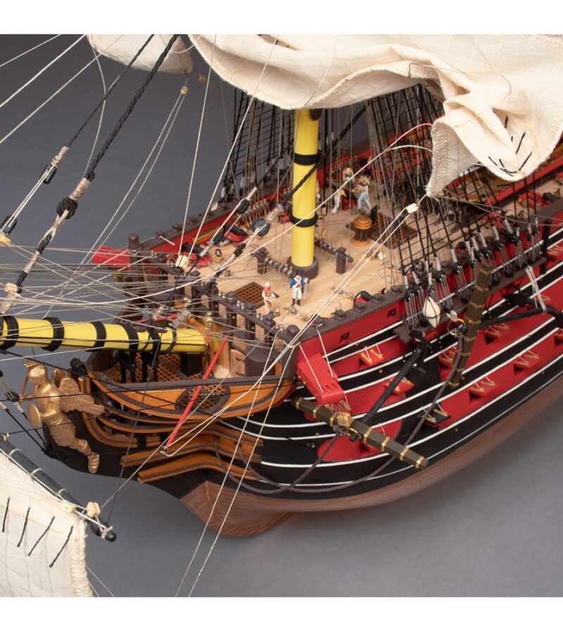 New Ship of the Line Santísima Trinidad. Wooden Model Ship Kit - Bilde 13