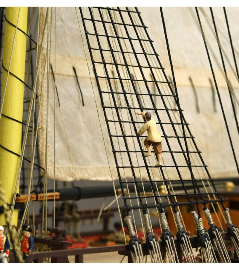 New Ship of the Line Santísima Trinidad. Wooden Model Ship Kit - Bilde 19