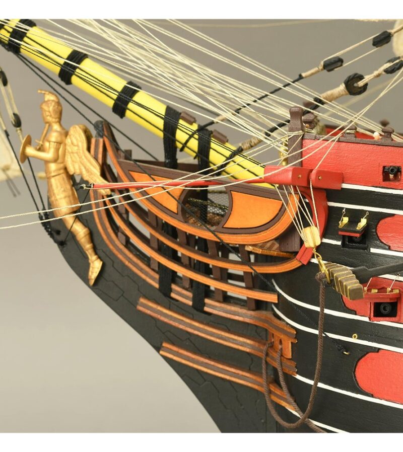 New Ship of the Line Santísima Trinidad. Wooden Model Ship Kit - Bilde 23