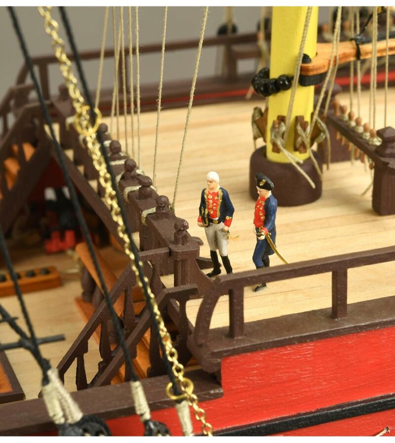 New Ship of the Line Santísima Trinidad. Wooden Model Ship Kit - Bilde 29
