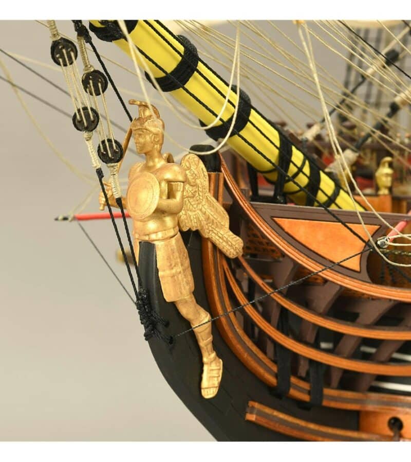 New Ship of the Line Santísima Trinidad. Wooden Model Ship Kit - Bilde 44