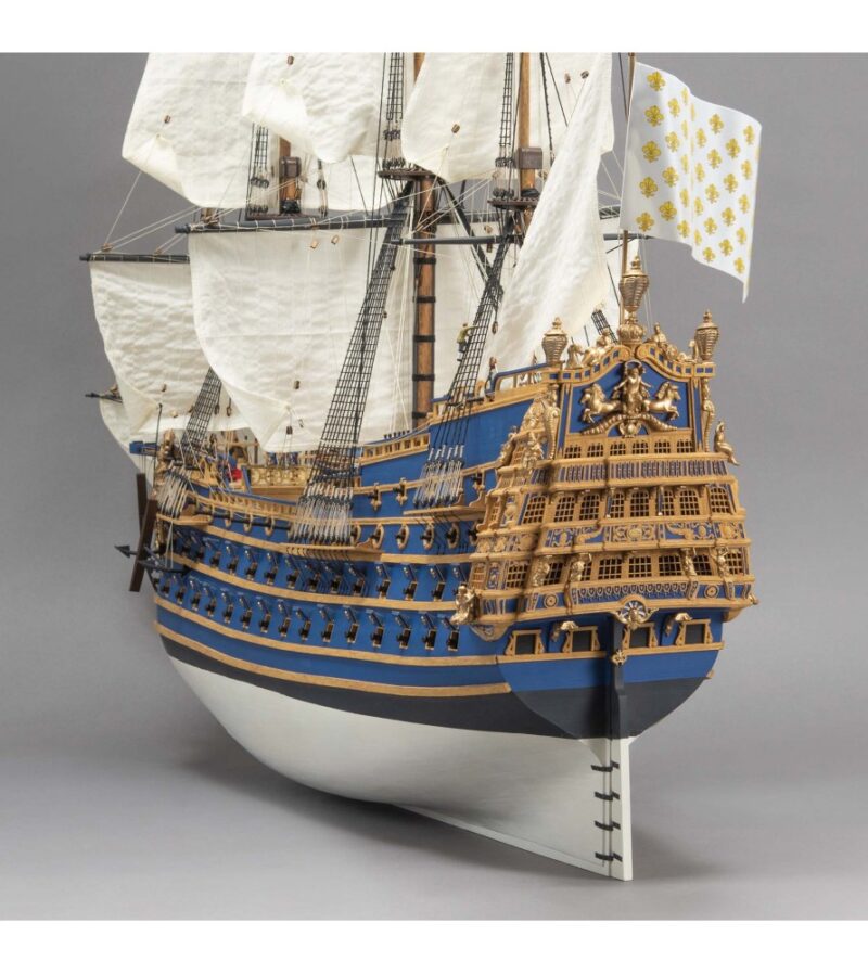 1/72 LE SOLEIL ROYAL LOUIS XIV´S FLAGSHIP WITH FIGURINES AND WORKING LIGHTS - Bilde 2