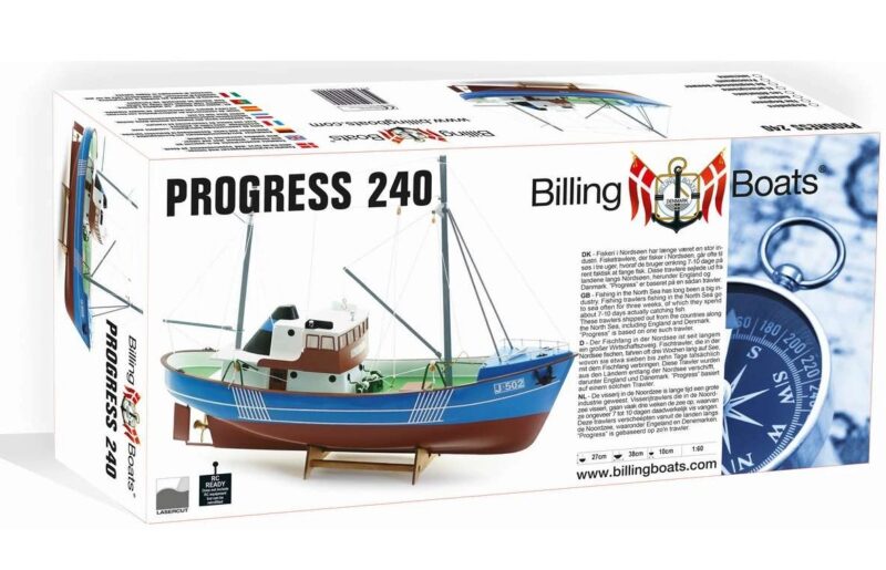 Billing Boats 1/60 Progress - plastskrog - Bild 3