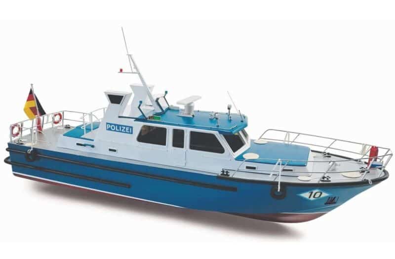 Billing Boats WSP10 Passau policeboat Plastic Hull -photo manual - Bilde 2