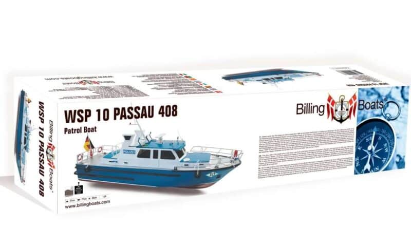 Billing Boats WSP10 Passau policeboat Plastic Hull -photo manual - Bilde 3