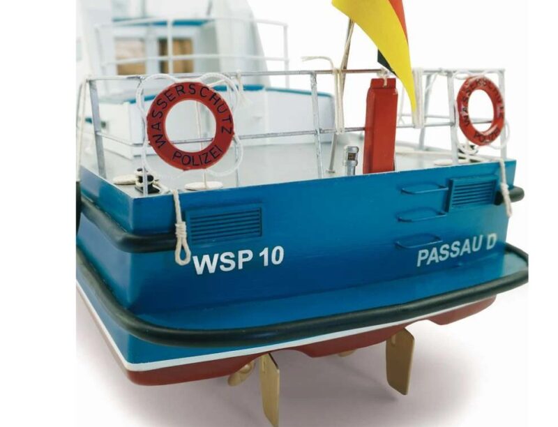 Billing Boats WSP10 Passau policeboat Plastic Hull -photo manual - Bilde 4