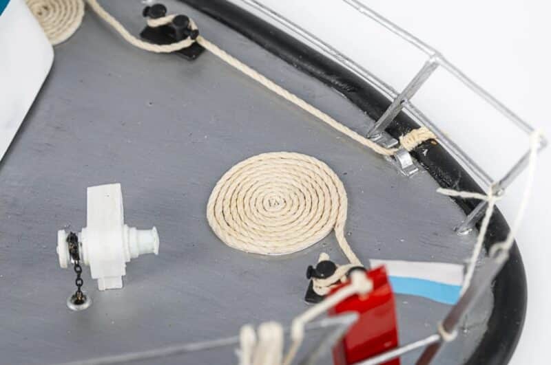 Billing Boats WSP10 Passau policeboat Plastic Hull -photo manual - Bilde 5
